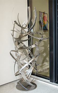 Aspire, Stainless Steel sculpture